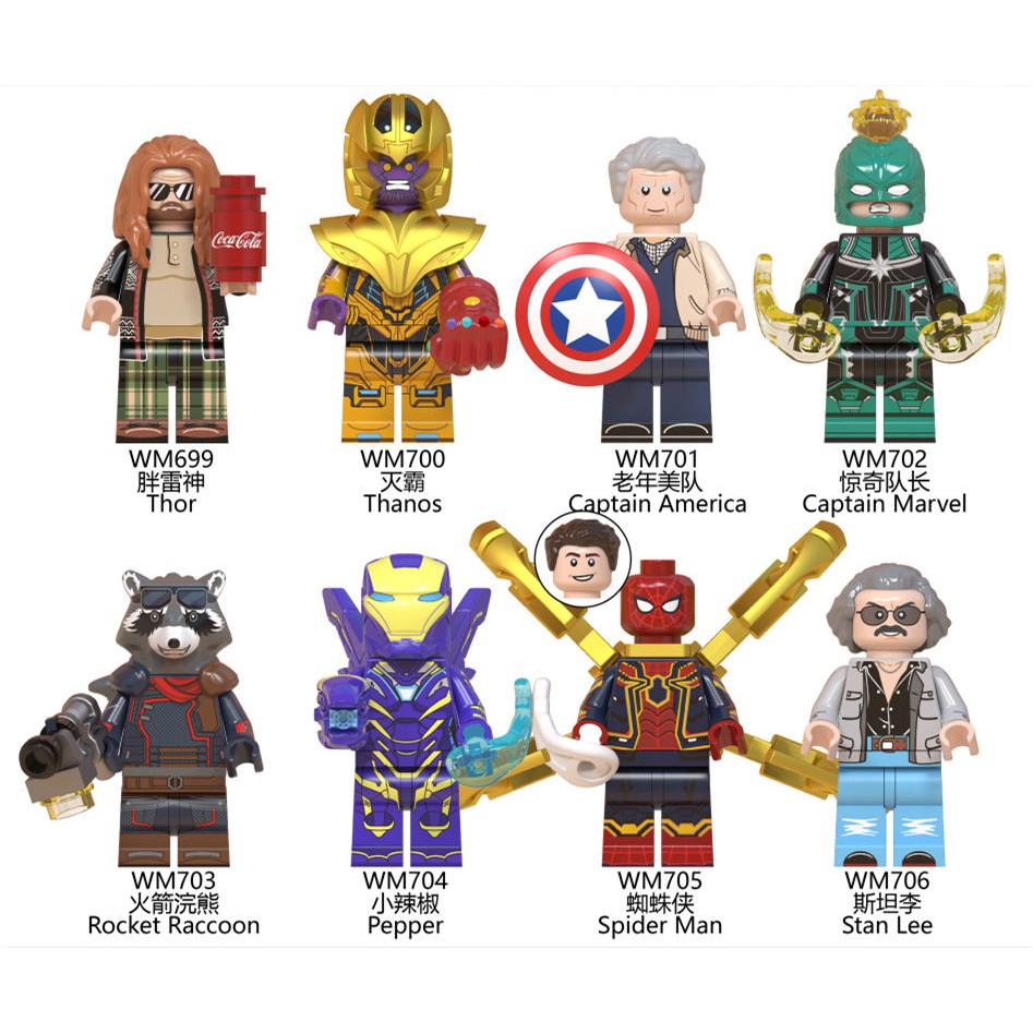 lego avengers endgame spider man