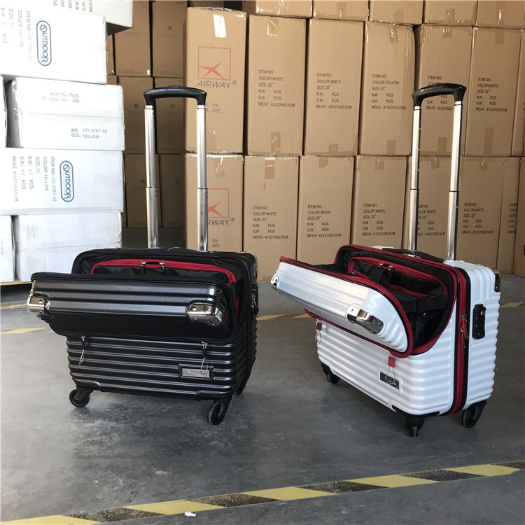 Export 18 inch portable computer mini computer employees on plane long plane trolley