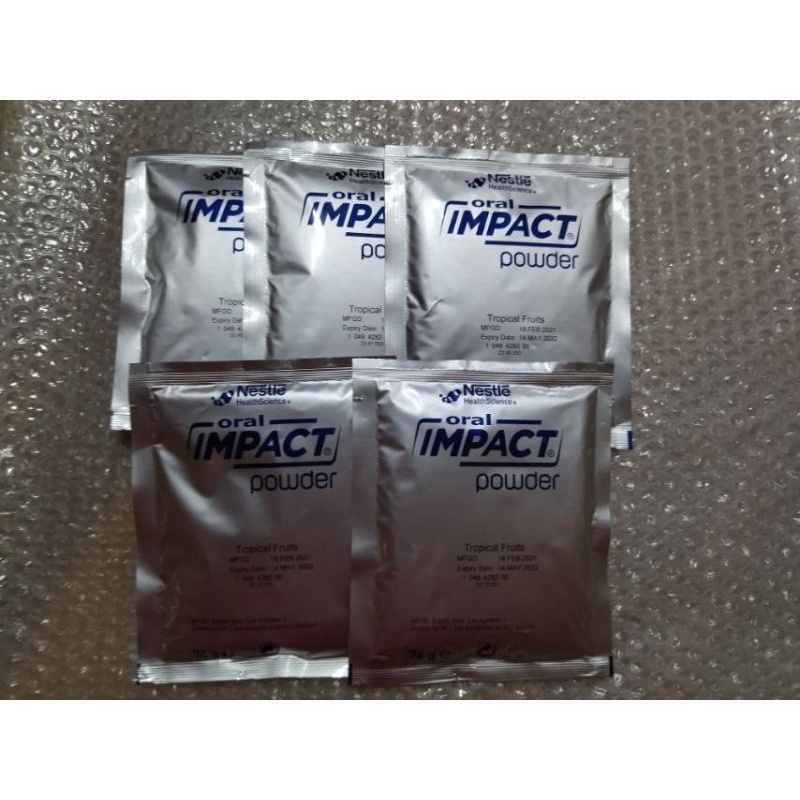 Nestle Oral Impact Sold Per Sachet Shopee Philippines