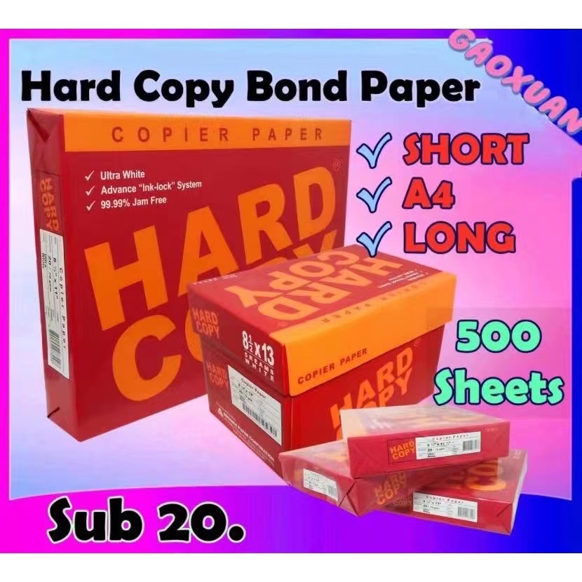 hard-copy-bond-paper-3-size-short-a4-long-70gsm-substances-20-best