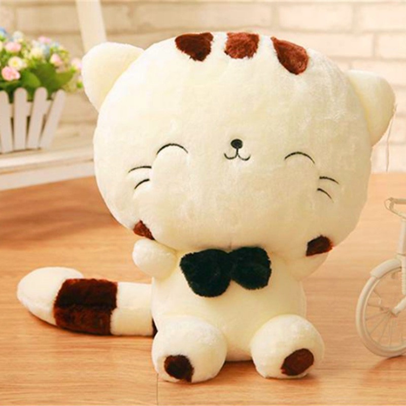 Cute Big Face Cat Plush Doll Fortune 