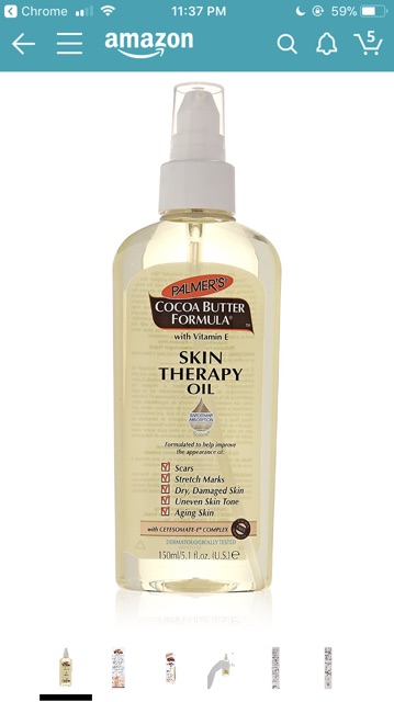 Palmer S Skin Therapy Oil Cocoa Butter With Vitamin E Shopee Philippines
