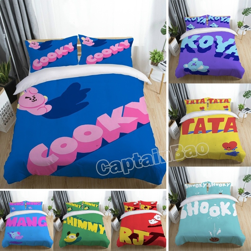 Kpop Bts Bt 21 Bulletproof Teenager Group Chimmy Koya Tata Soft 3 Pcs Shopee Philippines