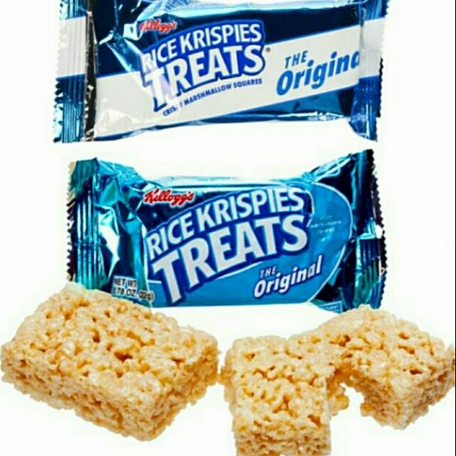 5 pieces Best seller Kellogg's Rice Krispies Treat Snack bar 11g Square