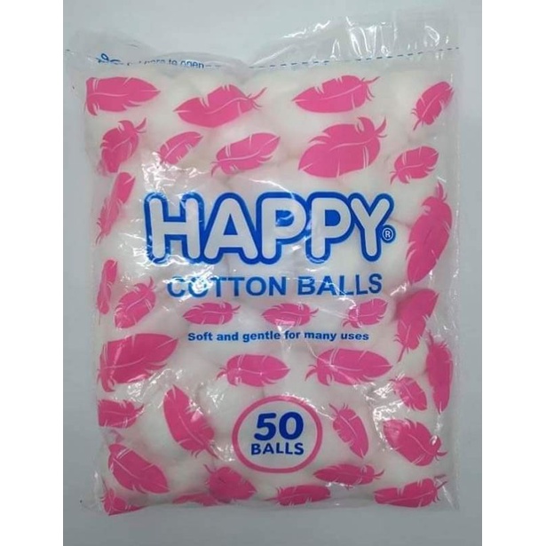Cotton Balls (HAPPY) Shopee Philippines