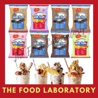 INJOY MILK SHAKE POWDER MIX 1KG (Black Forest Cappucino Caramel Macchiato  Choco Hot Fudge Kisses)