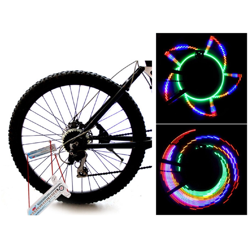 3d Bicycle Spoke Led Lights-illuminate Streets with Fancy Bike Wheel Lights  | Shopee Philippines
