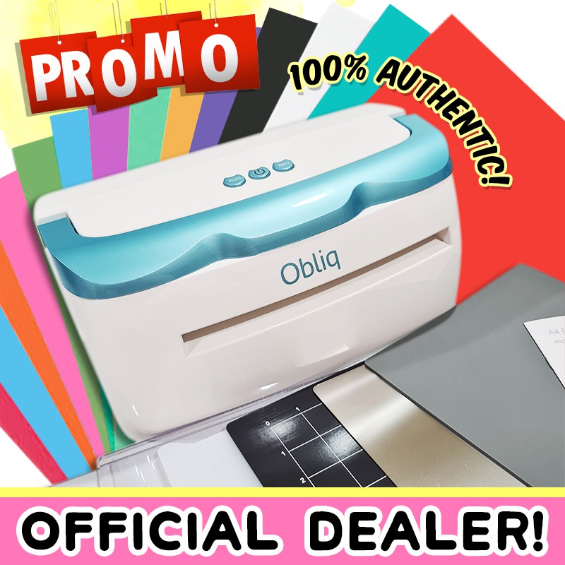 OBLIQ Automatic/Electronic DieCutting & Embossing Machine + FREE