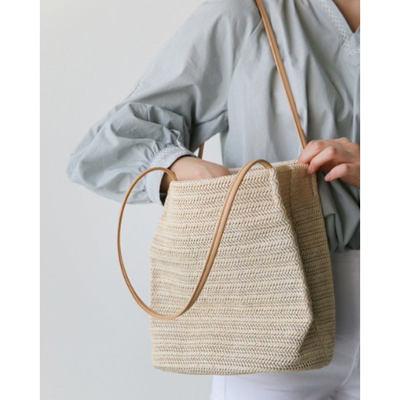 Abaca Shoulder Bag Woven Abaca Bag Native Handicraft Bag | Shopee ...