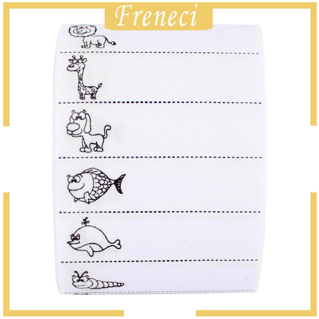 Freneci 100pcs Cartoon Fabric Clothing Name Label s Sewing Patches For Kids Children Shopee Philippines