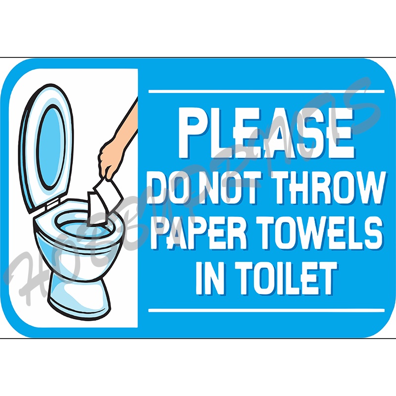 Laminated Signages | Do Not Throw | Signages | Sign Boards Laminated ...