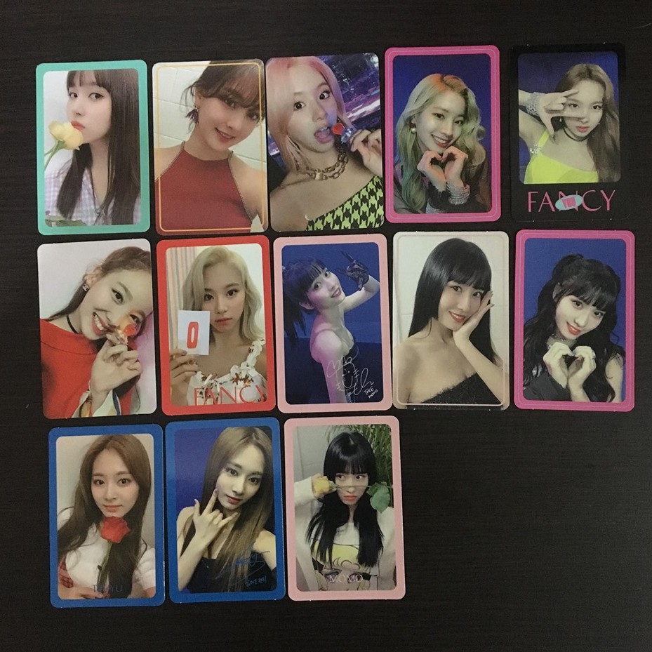 TWICE OFFICIAL ALBUM PHOTOCARDS (WIL, SN, YOY, TYOY, FANCY) | Shopee ...