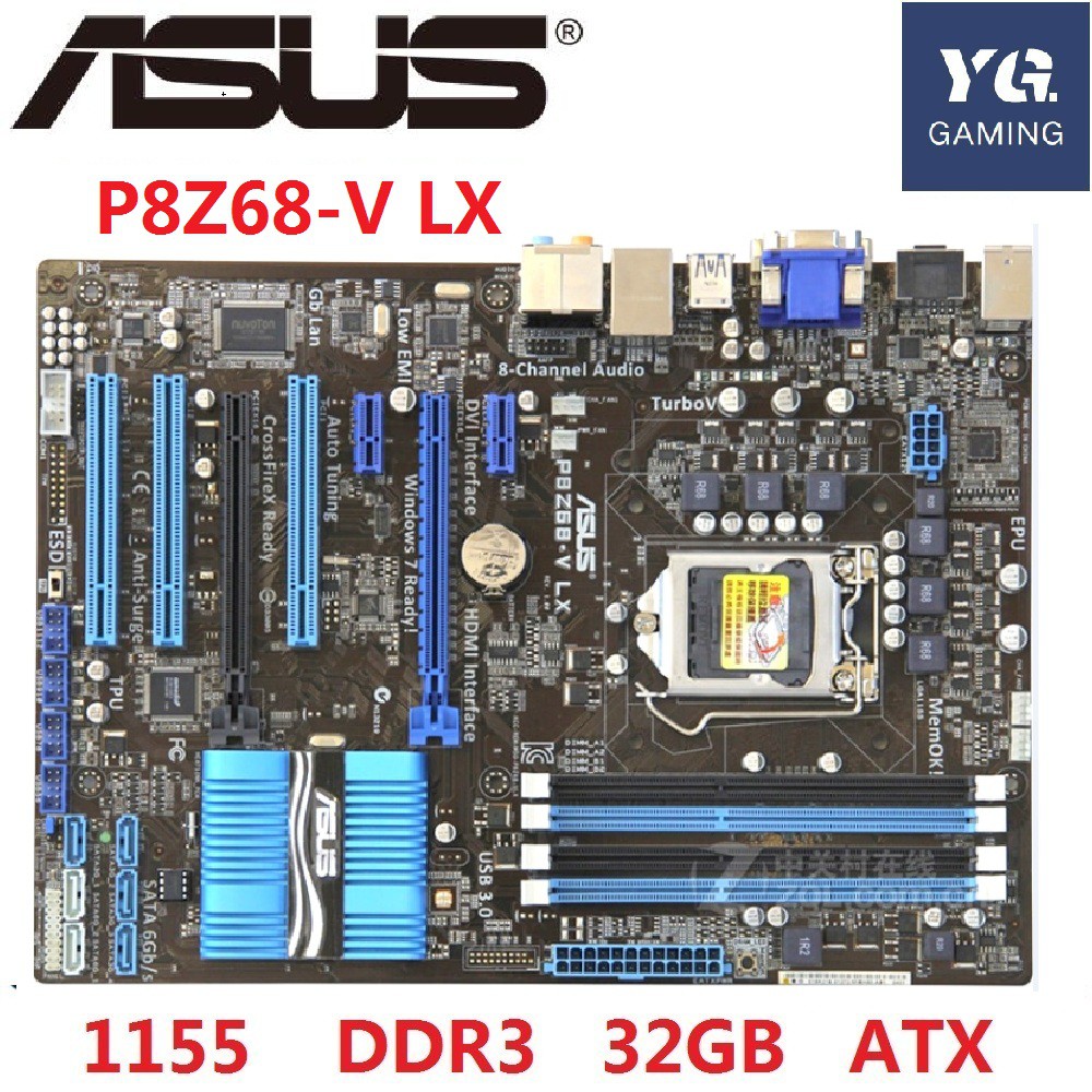 Обновление биос asus p8z68 v lx