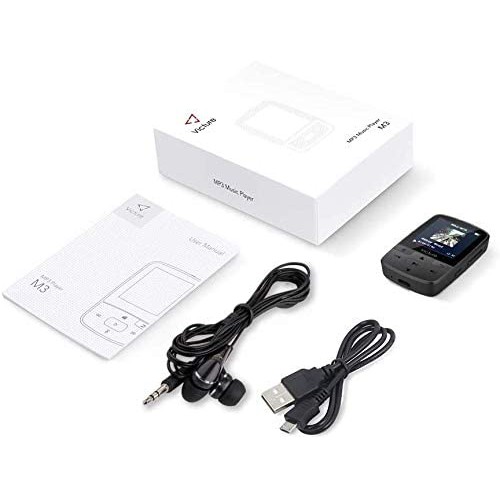 Victure MP3 Player Bluetooth 8G w/ FM Radio Sport Pedometer Voice