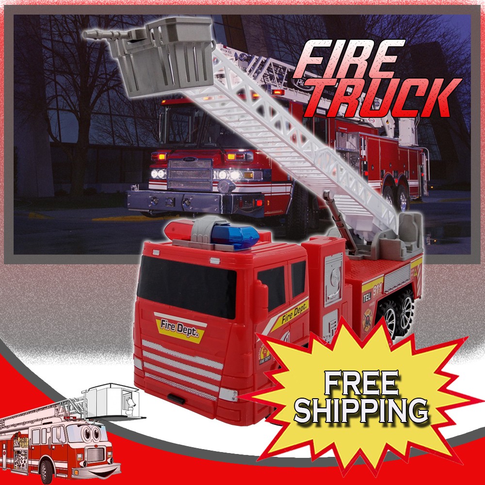 ladder fire truck toy