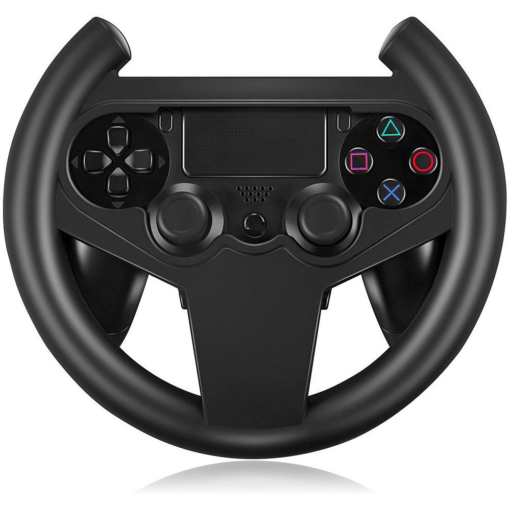 Ps4 Controller Accessories Dualshock 4 Driving Game Racing Steering Wheel Shopee Philippines