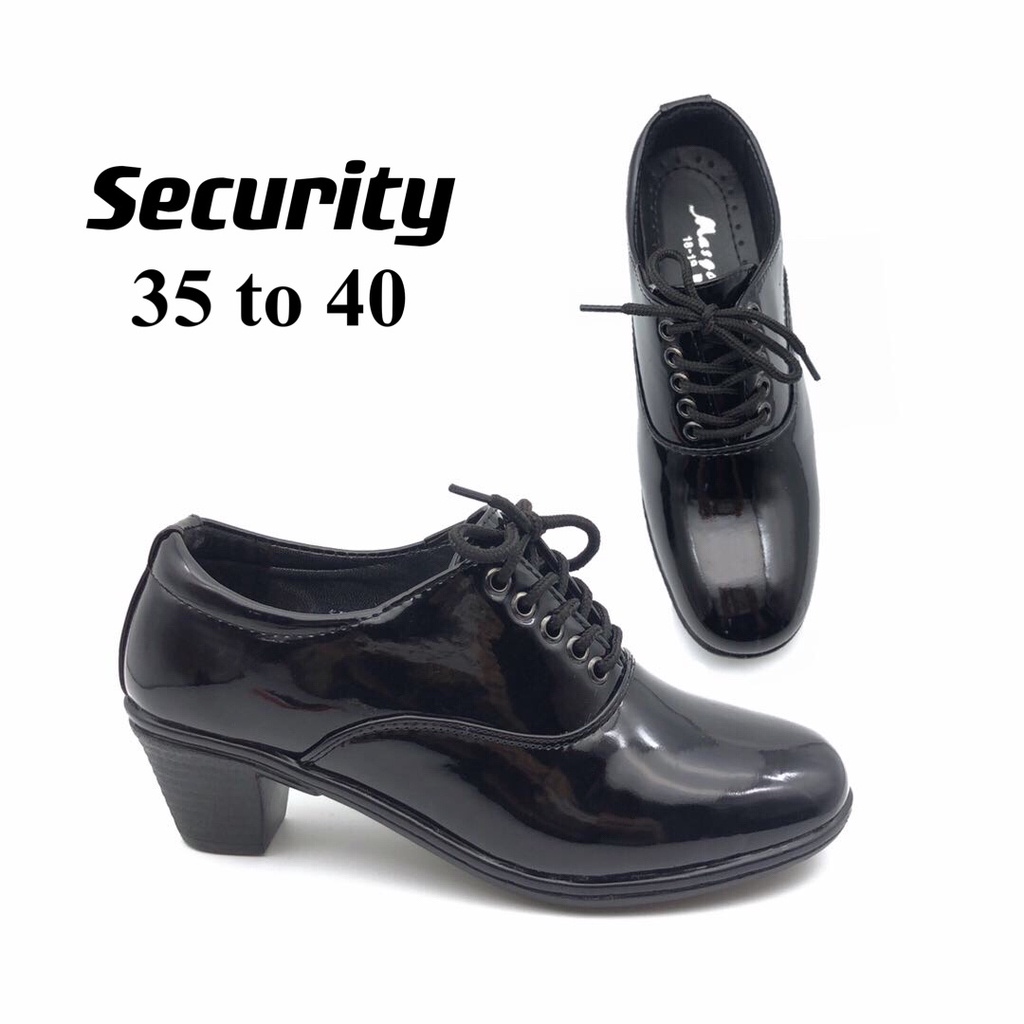 3020 Security Guard Shoes Black Shoes For Ladies ( ADD 1 SIZE) PxFj