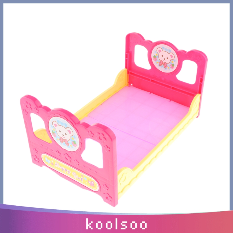 plastic baby doll crib
