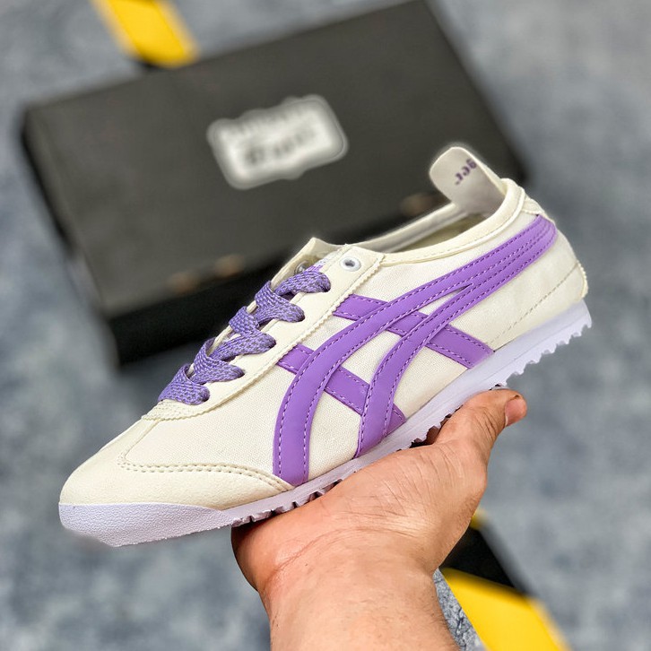 asics tiger purple