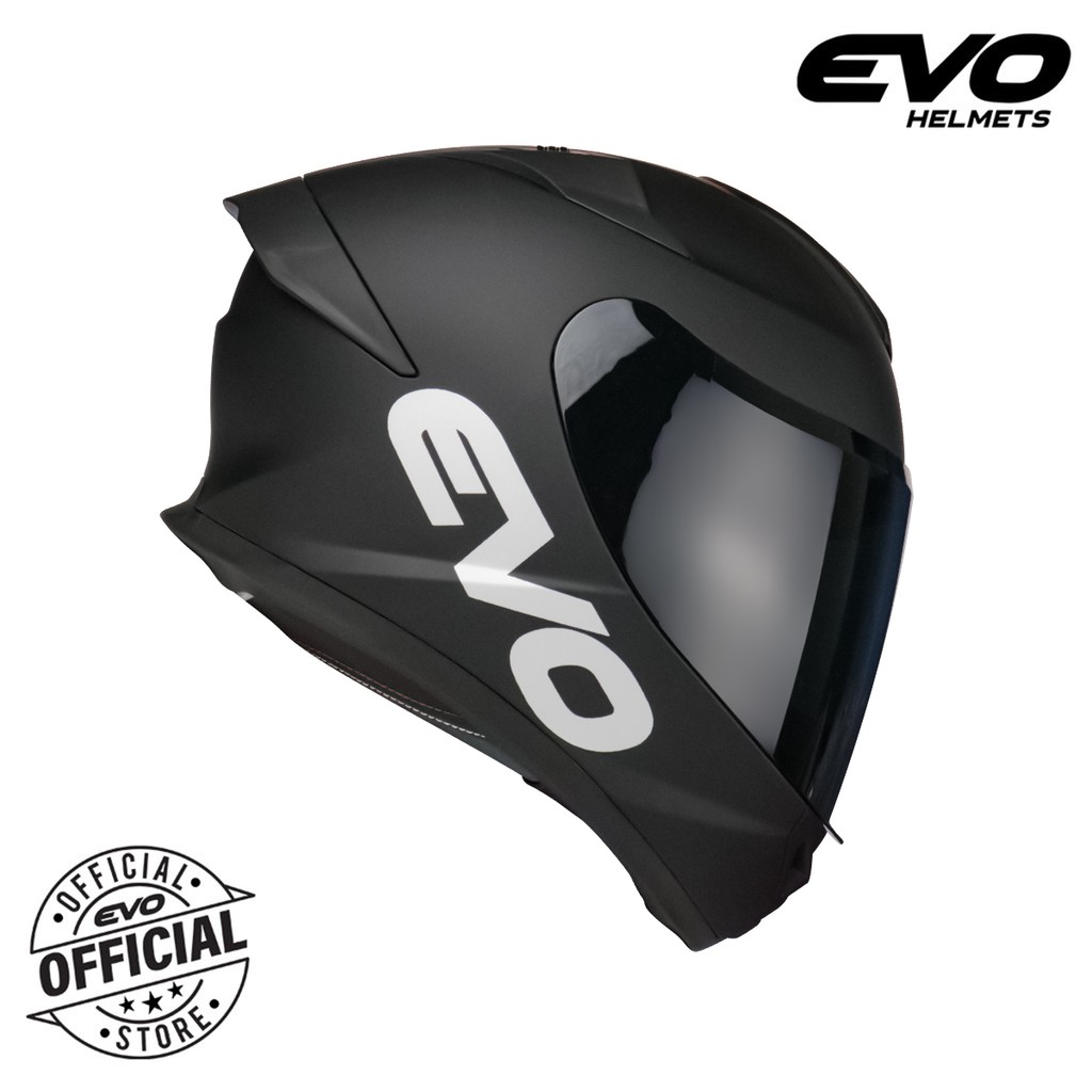 EVO SVX-02 Plain Full Face Dual Visor Helmet | Shopee Philippines