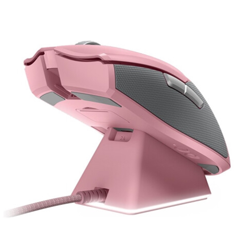 Razer Viper Ultimate HyperSpeed Wireless Gaming Mouse with Charging Dock Quartz Ambidextrous in Color Pink Mice | Shopee Philippines