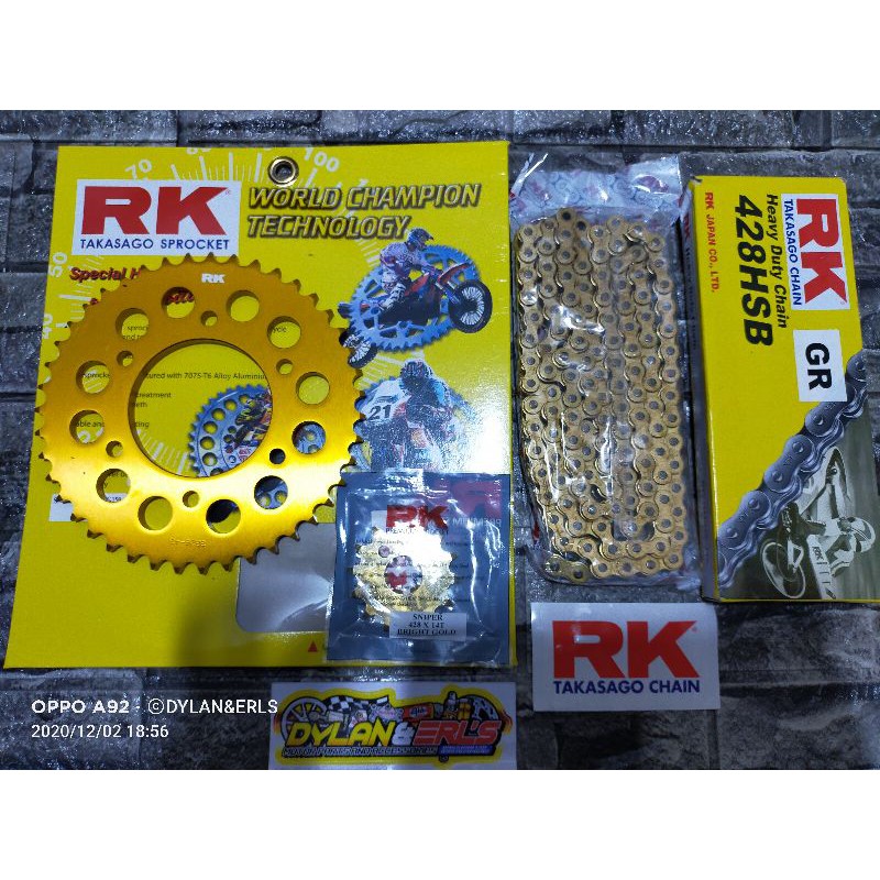 chain set for sniper 150 price