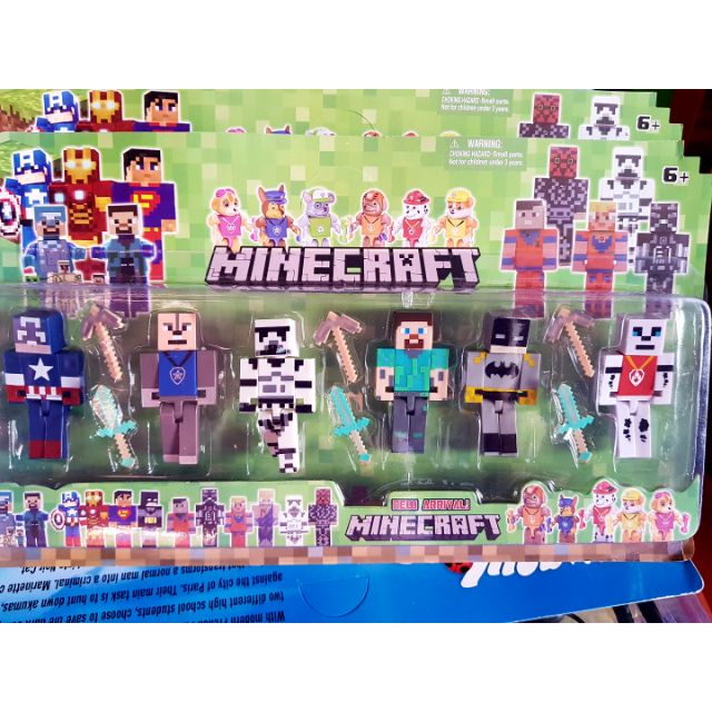 minecraft toy set