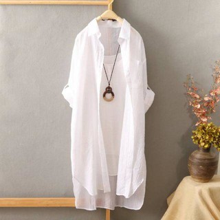 Depan pendek belakang panjang baju pelindung matahari Depan pendek belakang panjang baju pelindung matahari