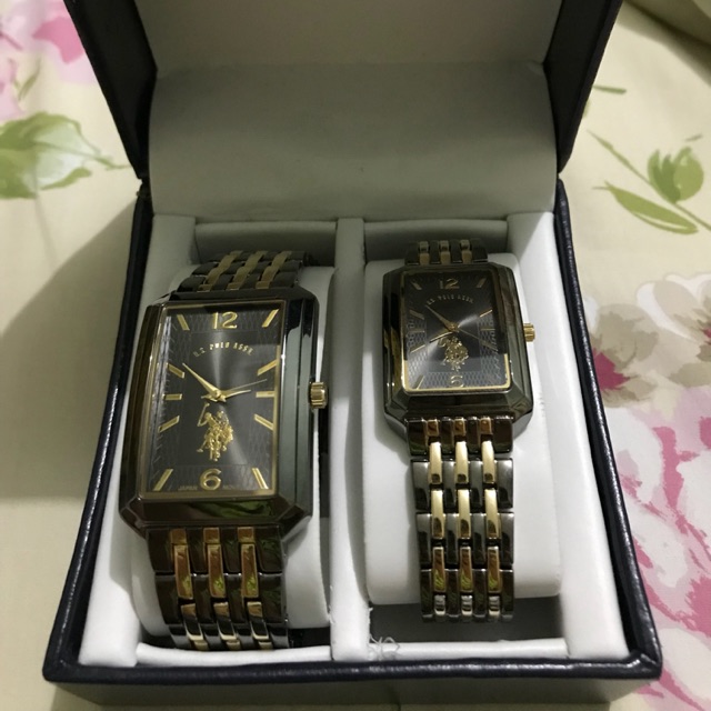 us polo assn couple watches
