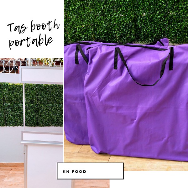 Portable booth Bag - Large knockdown portable booth Bag 100 cm x 65 cm ZUEd