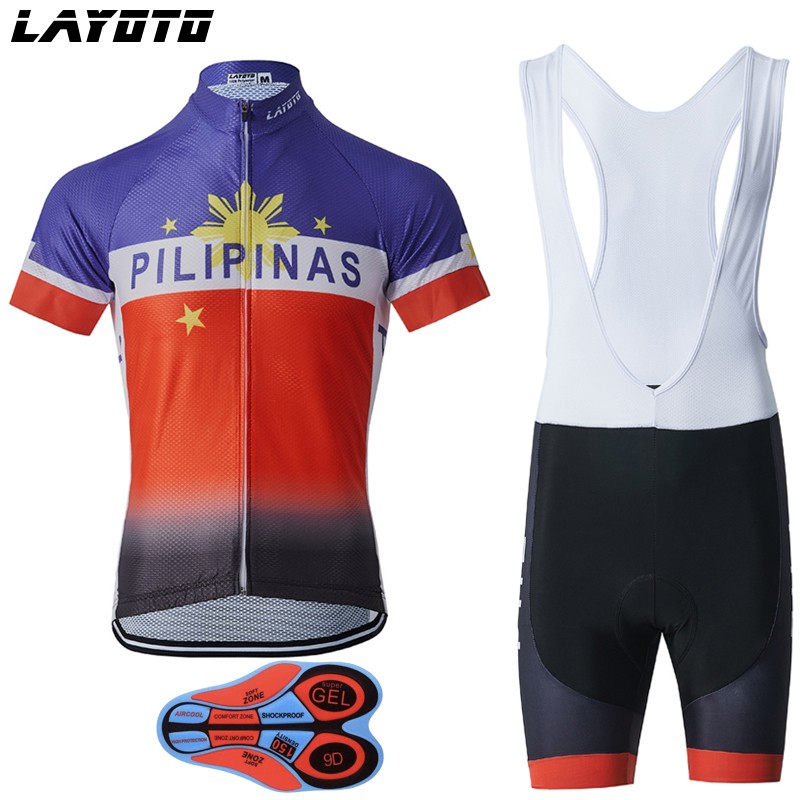 2022 NewPowerband Men Philippines Cycling Jersey Set Mountain Bike PH