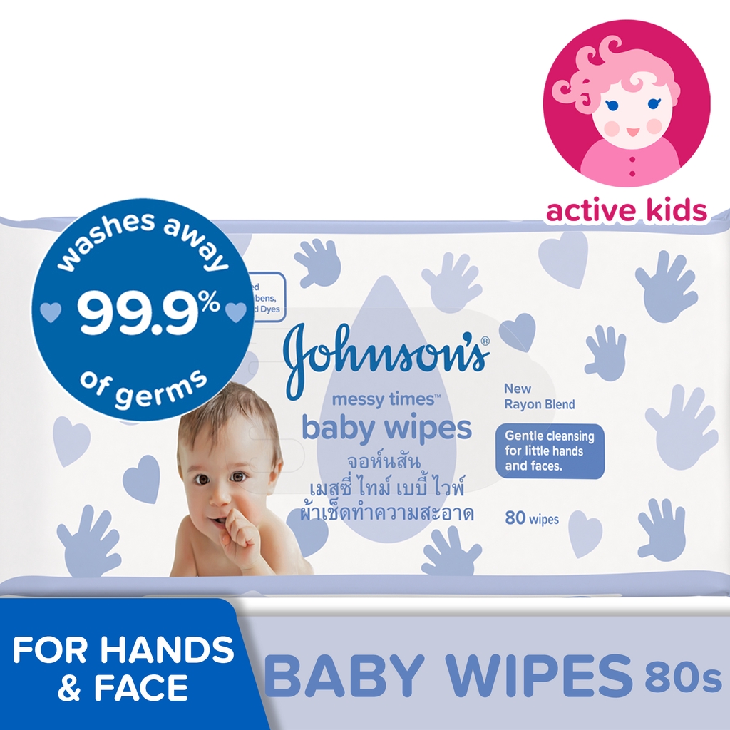 johnson's baby messy times wipes