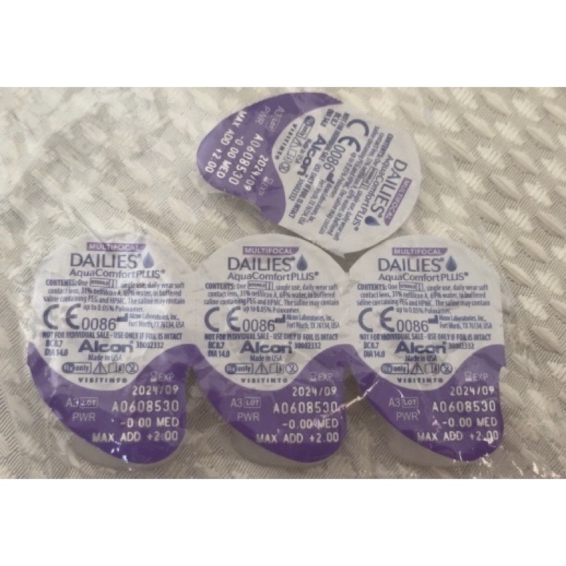 Trial Lens Multifocal Contact Lens For Far Distance &amp; Reading | Shopee  Philippines