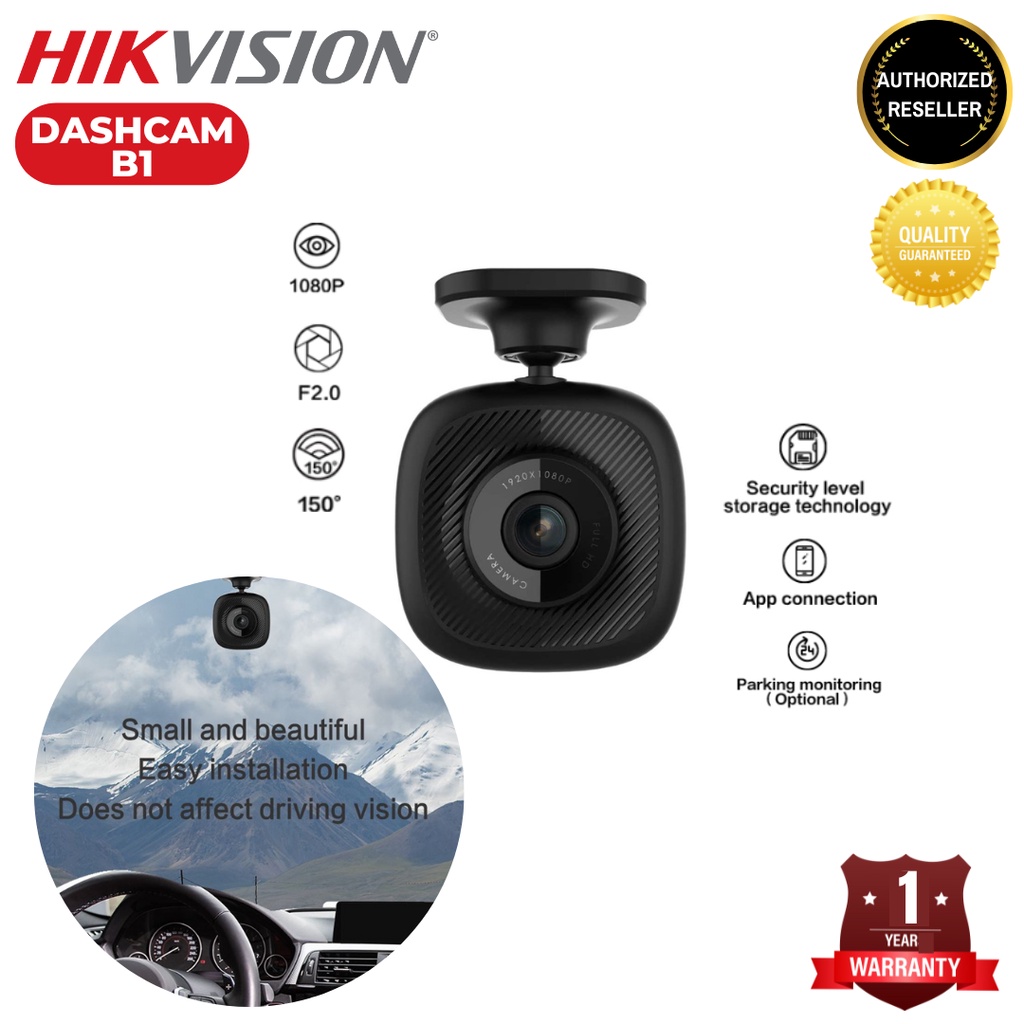 Hikvision Dashcam Ae Dc B Dashboard Camera With G Sensor Wifi