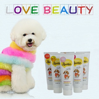 【Local spot】80g Pet Dog Cat Animals Hair Coloring Dyestuffs Dyeing Pigment Agent Supplies
