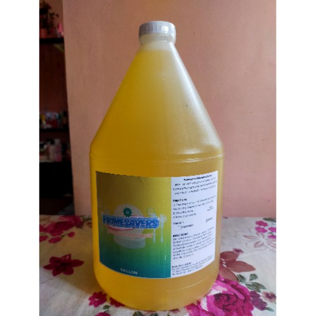 PRIME DISHWASHING LIQUID 1 GALLON Shopee Philippines