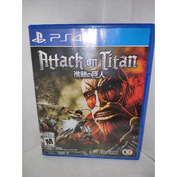 PS4 ATTACK ON TITAN RALL Shopee Philippines