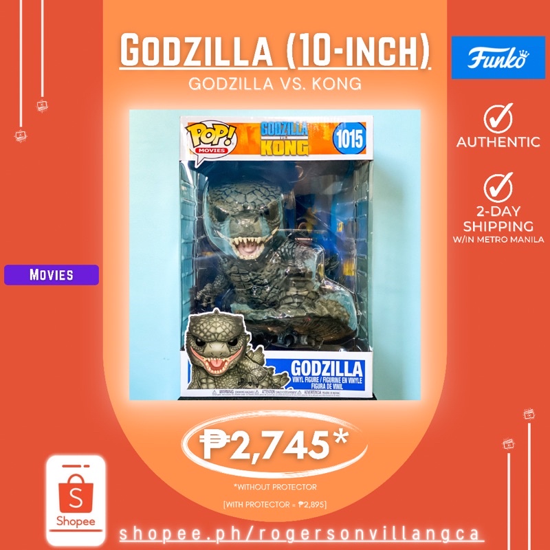 Funko POP! - GODZILLA (10 inch 