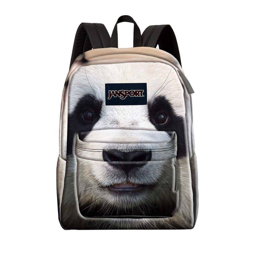 panda backpack jansport