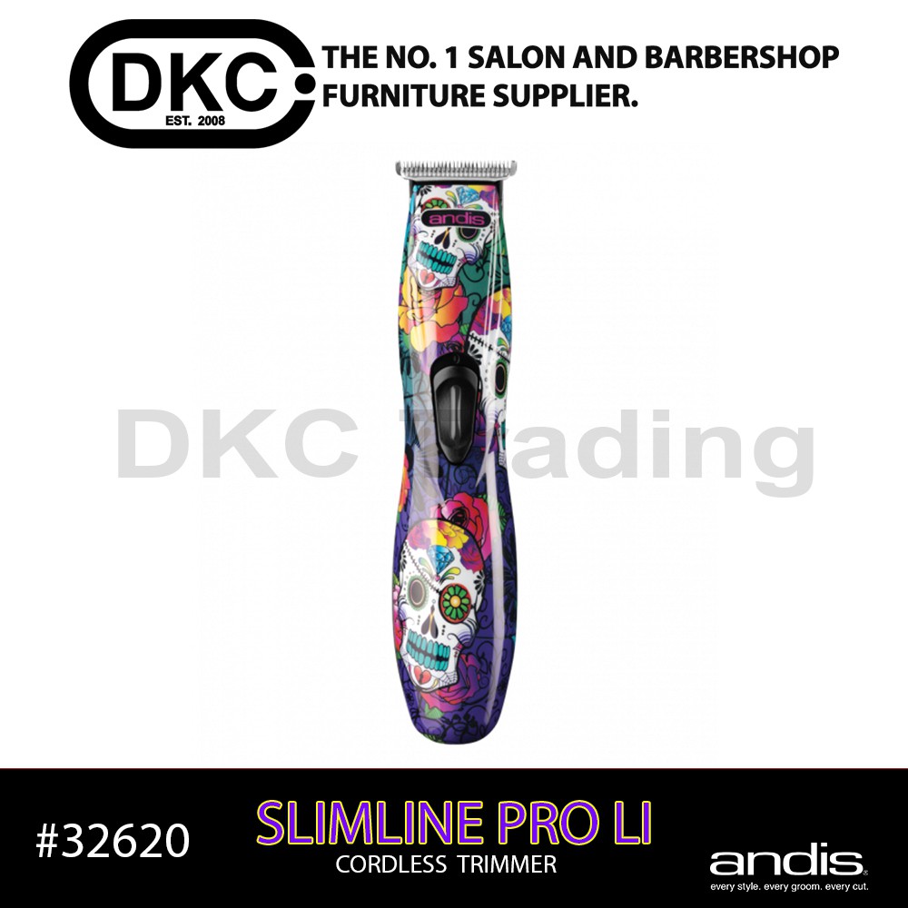 andis slimline pro li sugar skull
