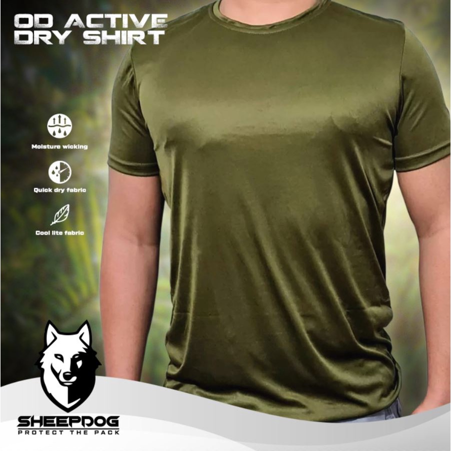 od green dri fit shirts