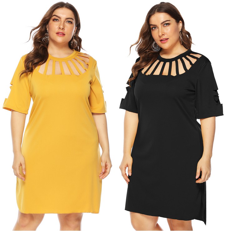 plus size loose summer dresses