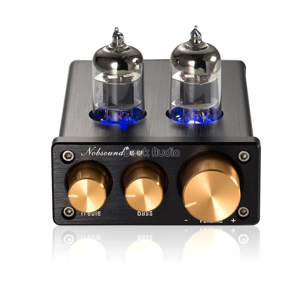 Nobsound NS-10P Mini 6J1 Vacuum Tube Preamp HiFi Audio Pre-Amplifier ...