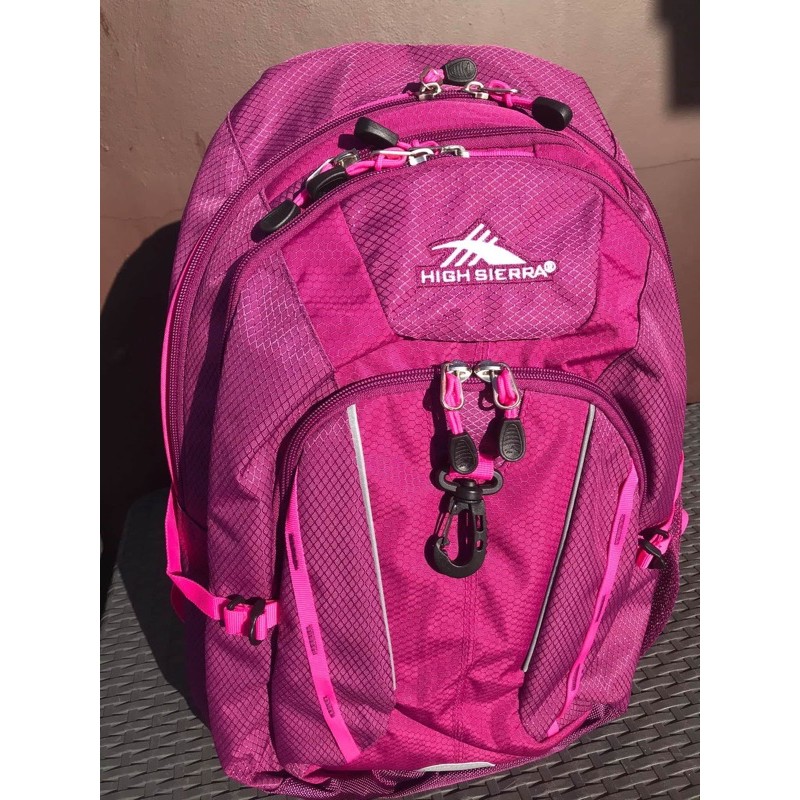 Original High Sierra Backpack (pink) | Shopee Philippines