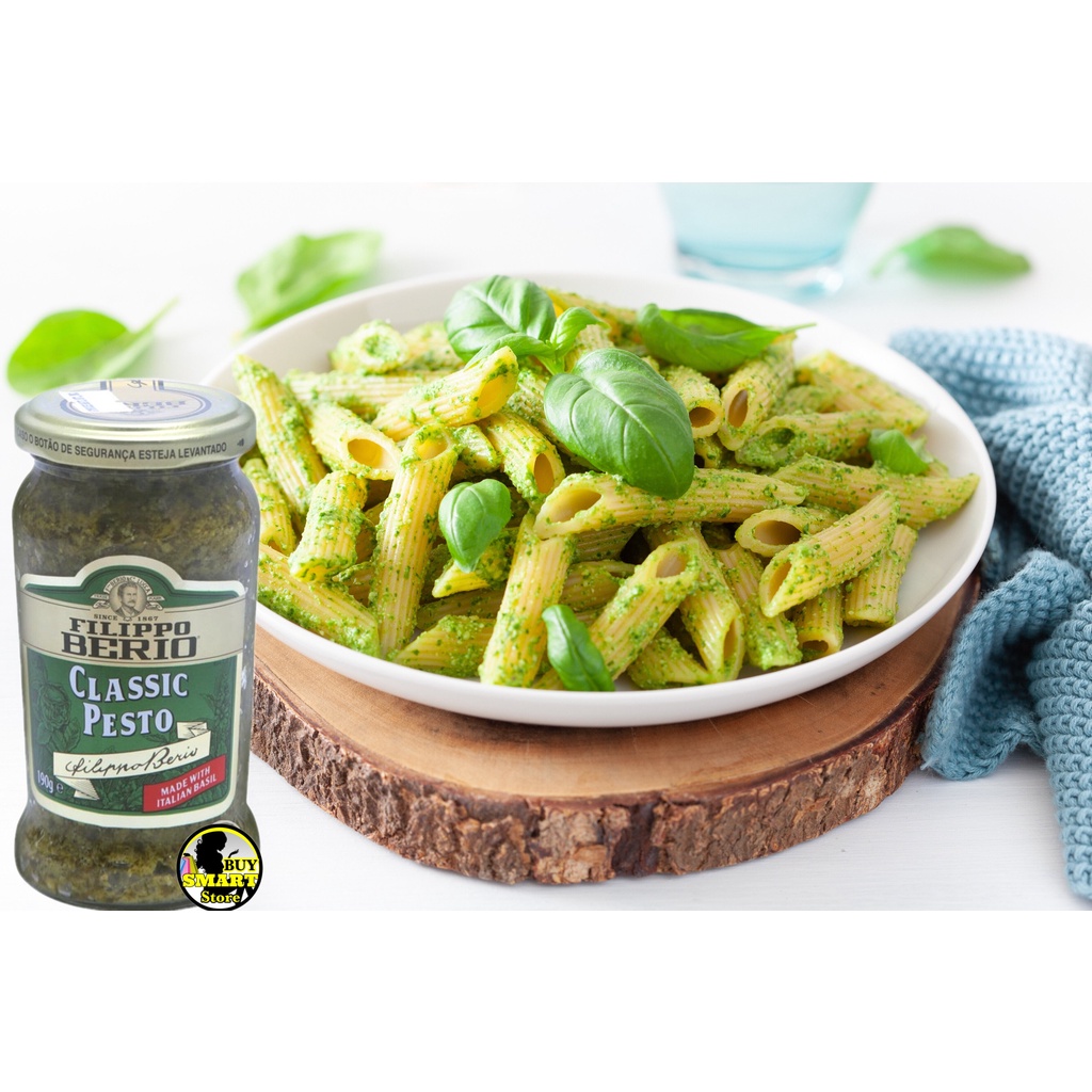 Filippo Berio Pesto Pasta Sauce Green 190 g Shopee Philippines