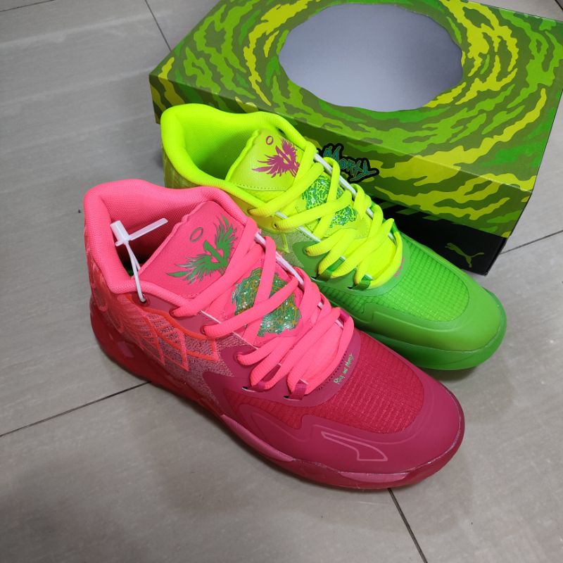 Puma La Melo Rick and Morty Basketball shoes Shopee Philippines