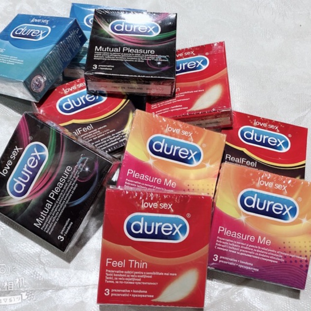 5 Types Of Durex Condoms 3PCS/Pack Shopee Philippines