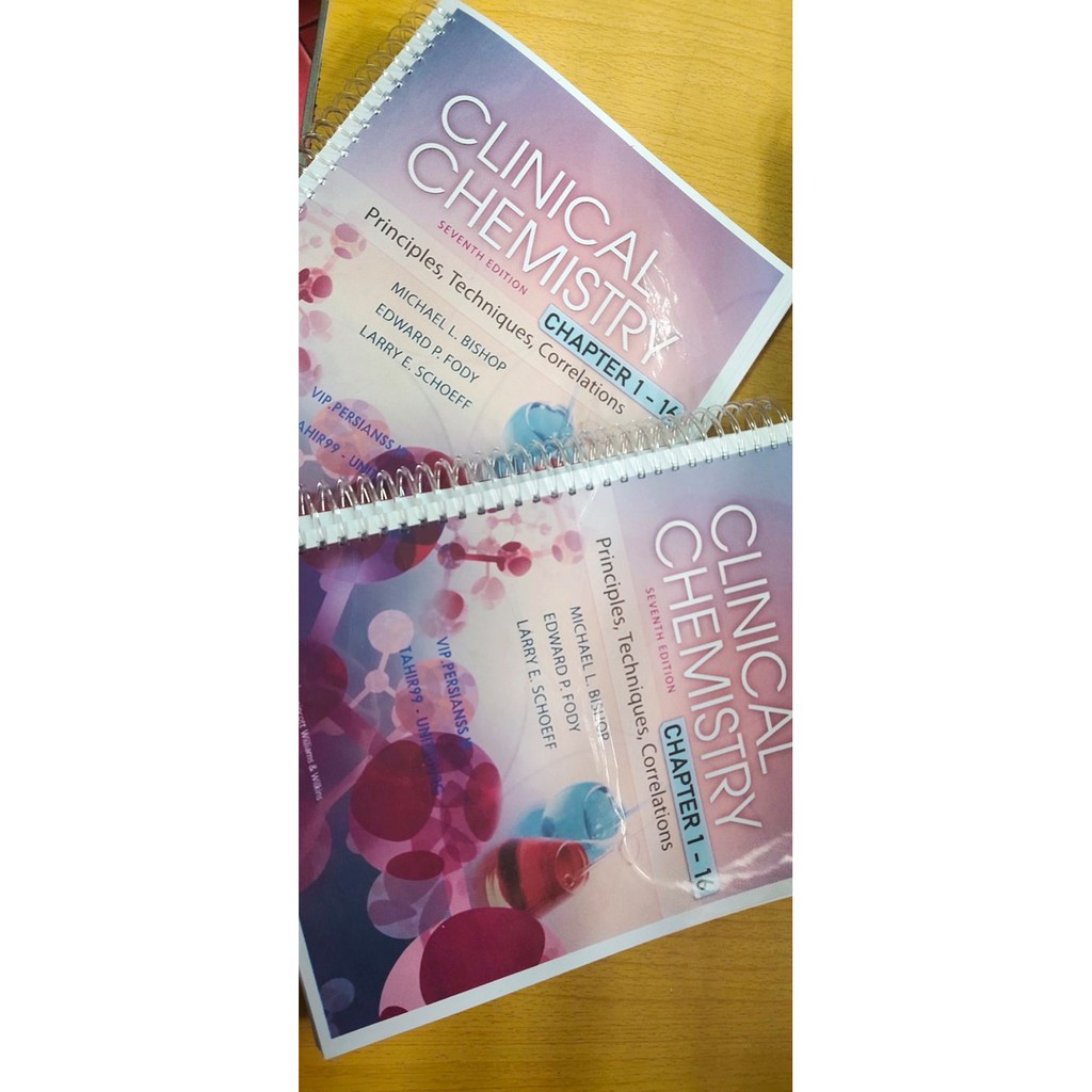 Clinical Chemistry Principles, Techniques, Correlations 8th/7th/6th Edition