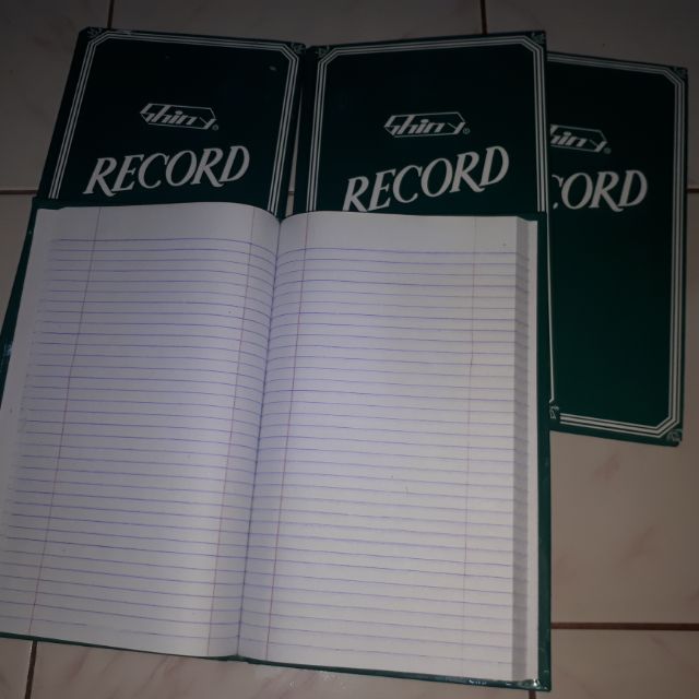 Record Book / Log Book 300 pgs Shopee Philippines