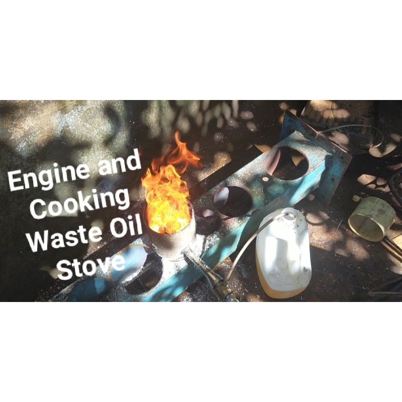 Heavy Duty Used Engine Oil Cooking Oil Wood Stove 2in1 Blowerless Oil Wood Stove Shopee